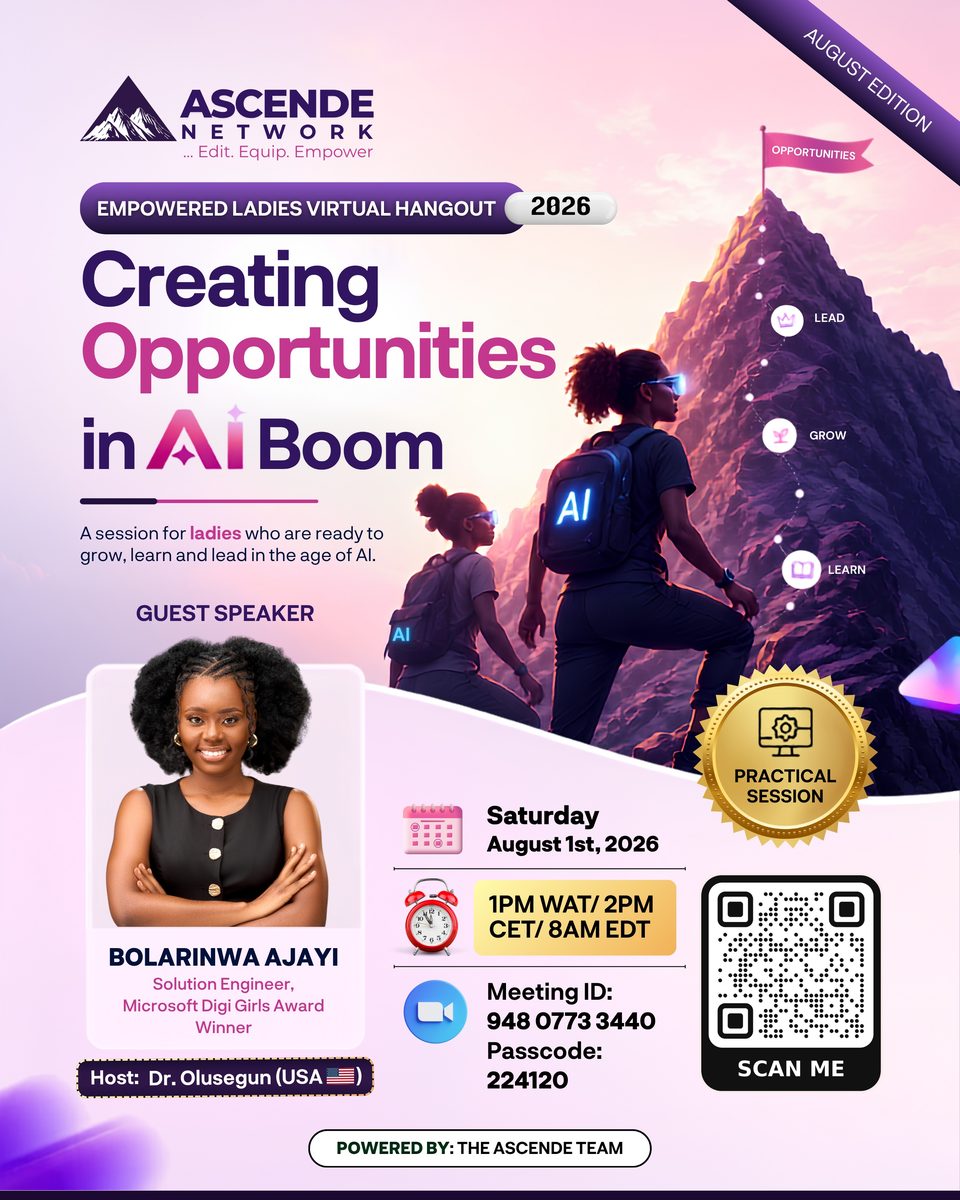 Aug 2026 flyer: Creating Opportunities in the AI Boom