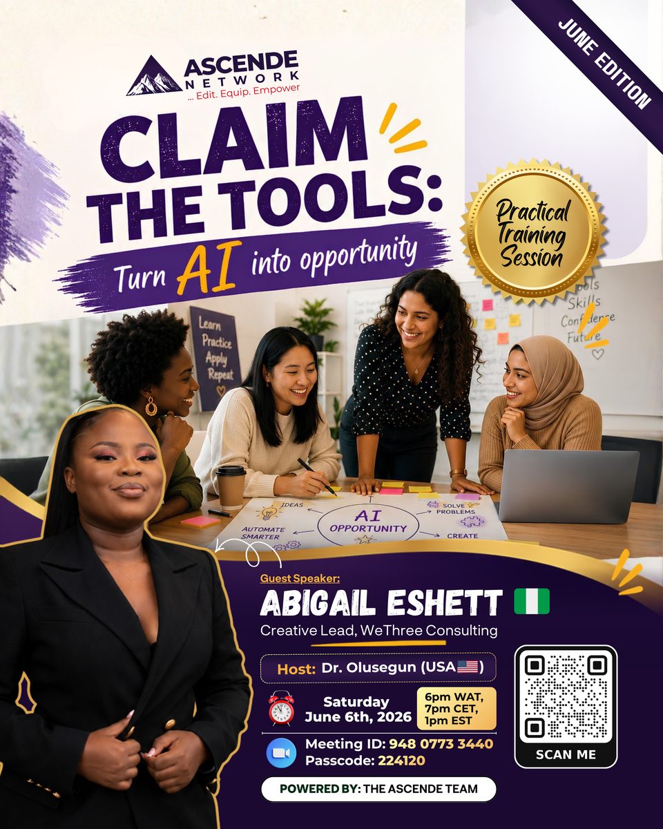 June 2026 flyer: Claim the Tools — Turn AI into Opportunity